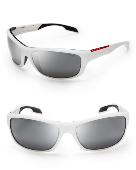 white prada glasses men|discounted Prada sunglasses for men.